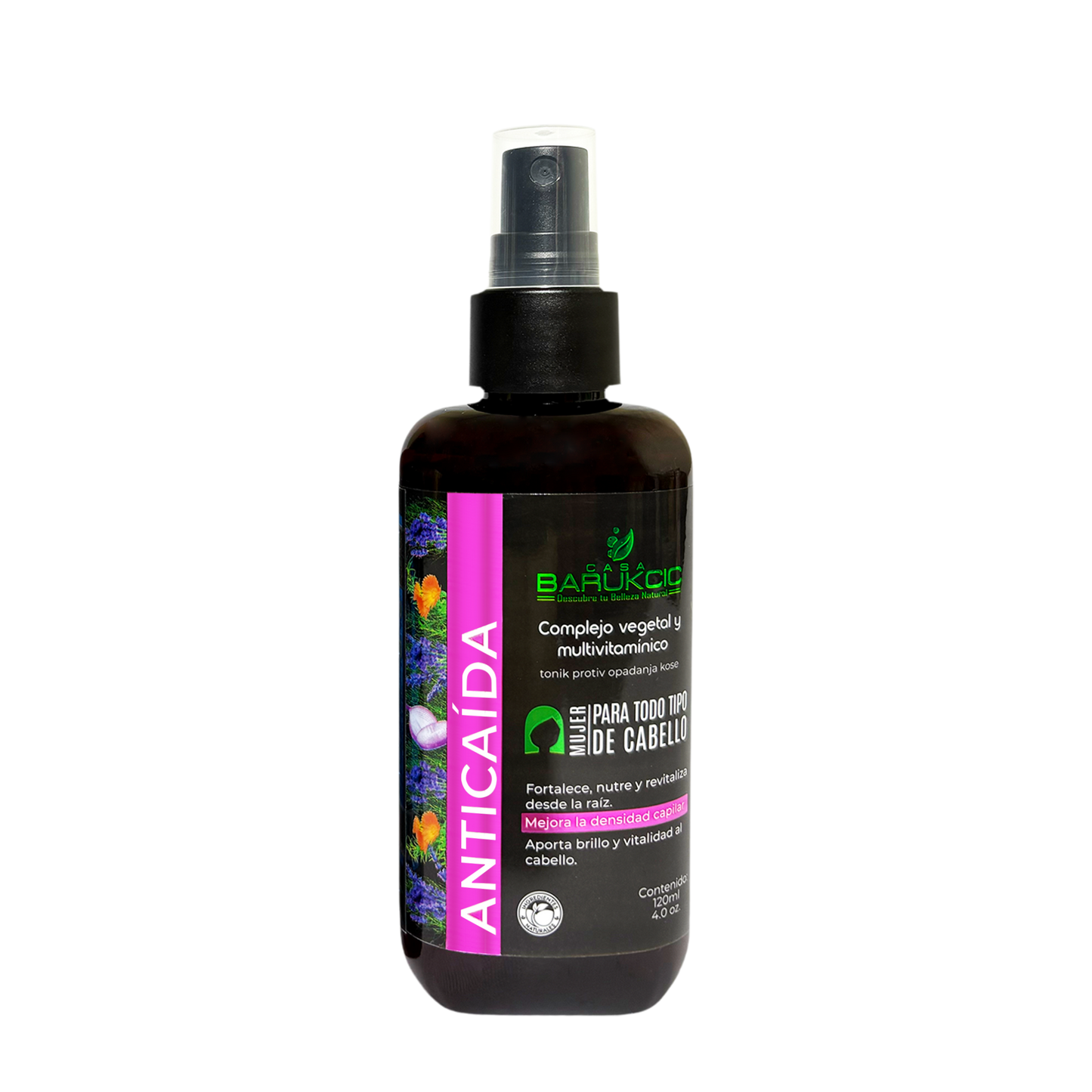 COMPLEJO VEGETAL Y MULTIVITAMINICO ANTICAIDA 120ML (ESPECIAL PARA MUJER)