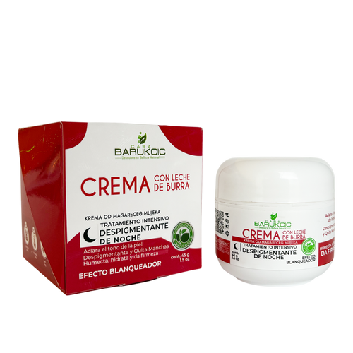 CREMA ROSADA CON LECHE DE BURRA (DESPIGMENTANTE FACIAL)