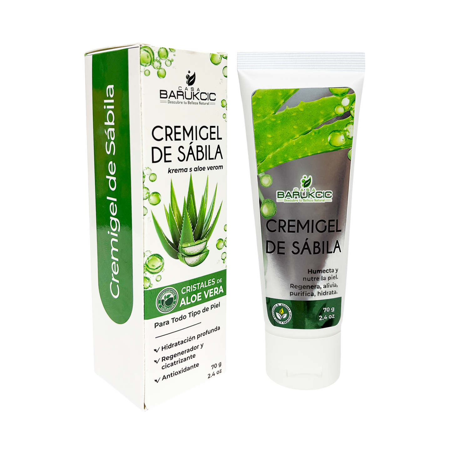 CREMIGEL CON EXTRACTO DE SABILA