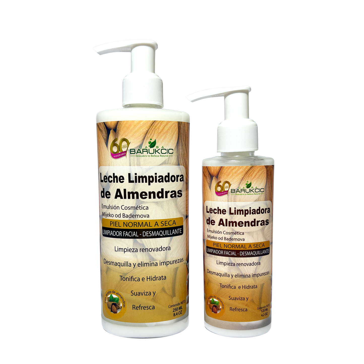 LECHE LIMPIADORA FACIAL DE ALMENDRAS
