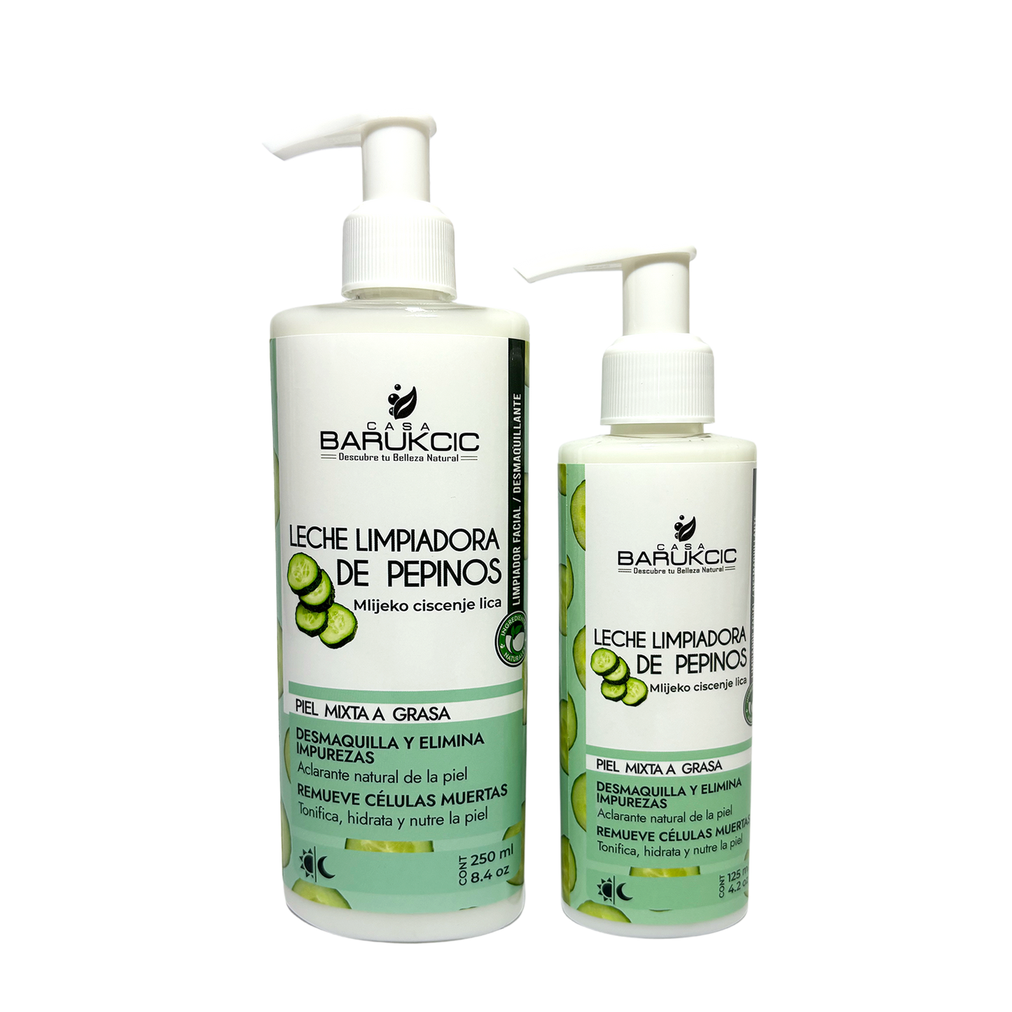 LECHE LIMPIADORA FACIAL DE PEPINOS