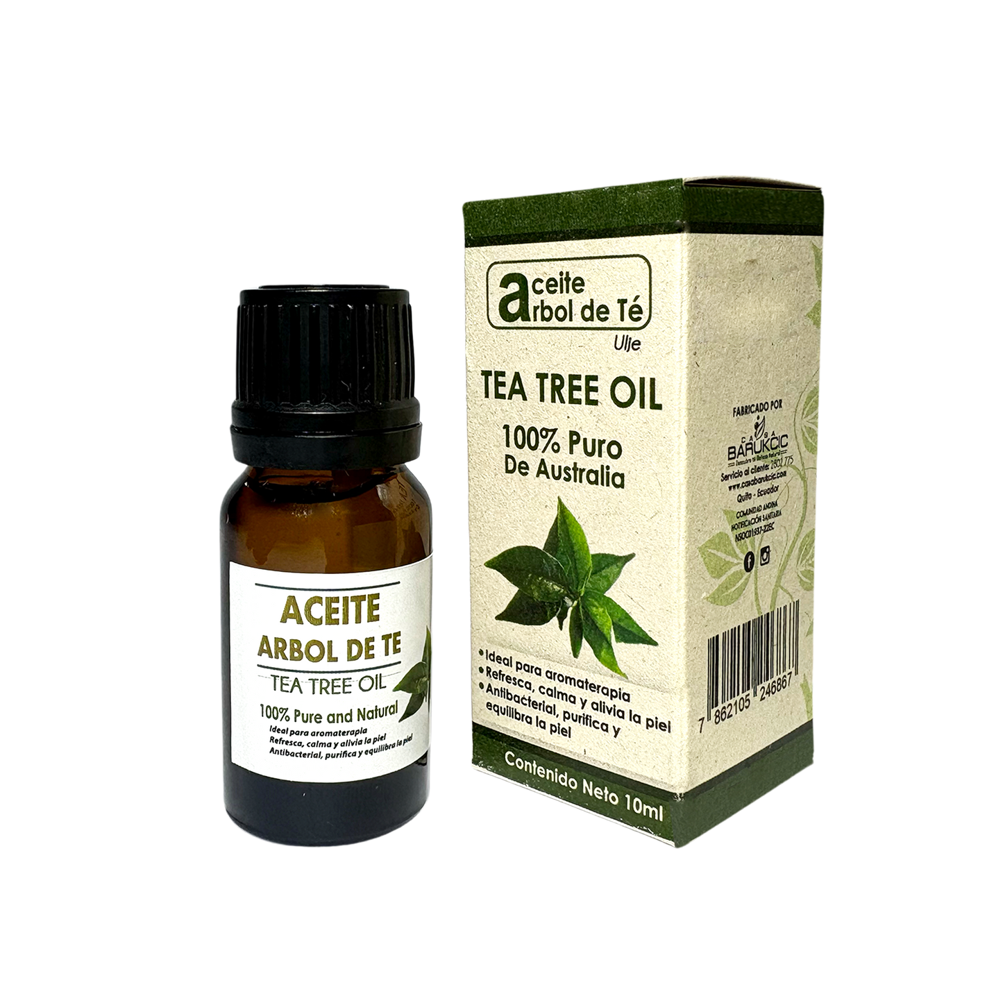 ACEITE ESENCIAL DE ARBOL DE TE