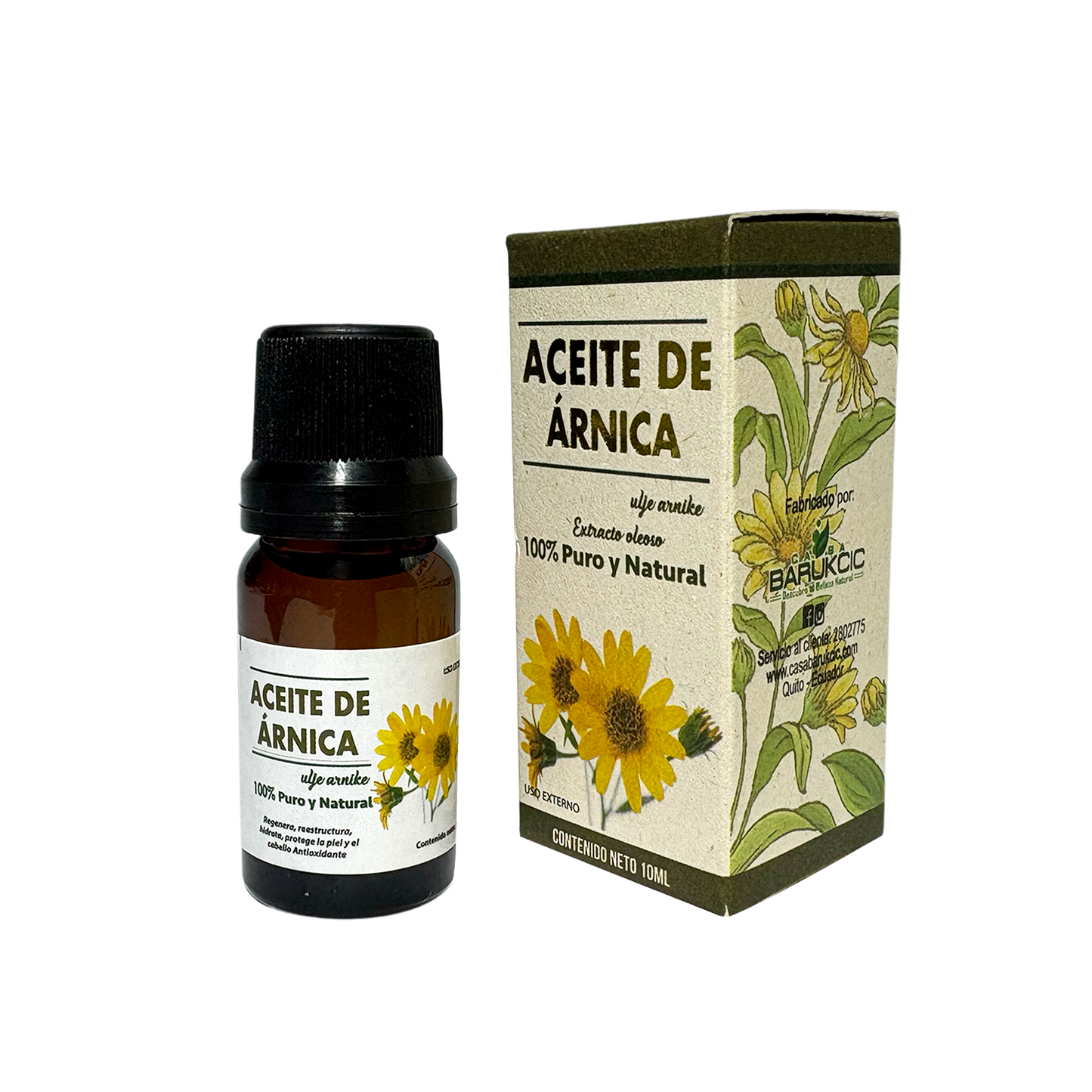 ACEITE PURO DE ARNICA
