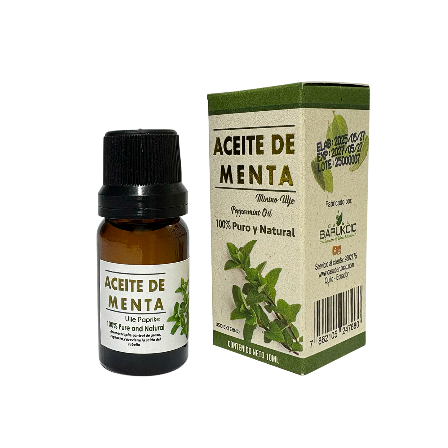 ACEITE ESENCIAL DE MENTA