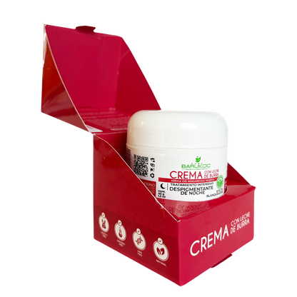 CREMA ROSADA CON LECHE DE BURRA (DESPIGMENTANTE FACIAL)