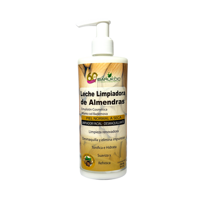 LECHE LIMPIADORA FACIAL DE ALMENDRAS