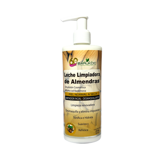 LECHE LIMPIADORA FACIAL DE ALMENDRAS
