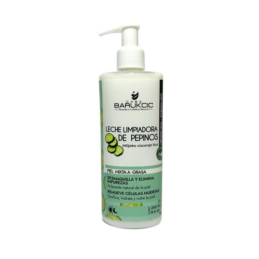 LECHE LIMPIADORA FACIAL DE PEPINOS