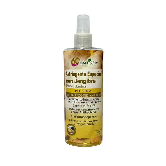 ASTRINGENTE ESPECIAL CON JENGIBRE Y CALENDULA