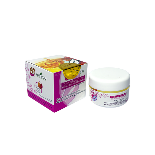 CREMA DE MIEL DE ABEJAS Y ROSAS