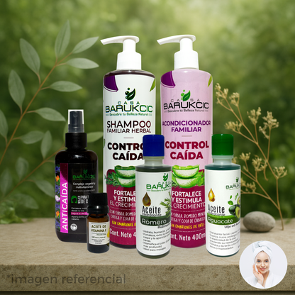 Kit Capilar Anti-caida y crecimiento del Cabello