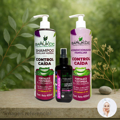 Kit Capilar Control caída de cabello