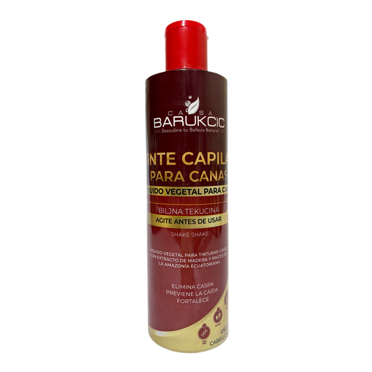 LIQUIDO VEGETAL CUBRE CANAS (TINTE NATURAL)